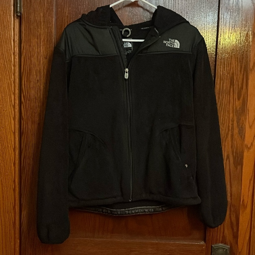 The North Face hooded Denali jacket